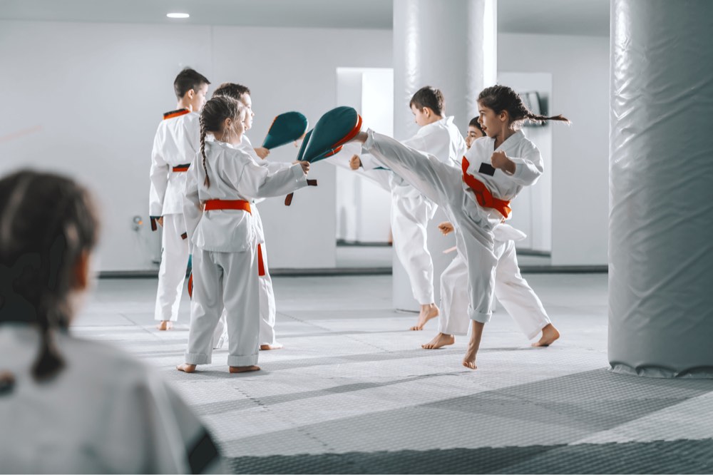 Family Martial Arts training at Dynamic Kick