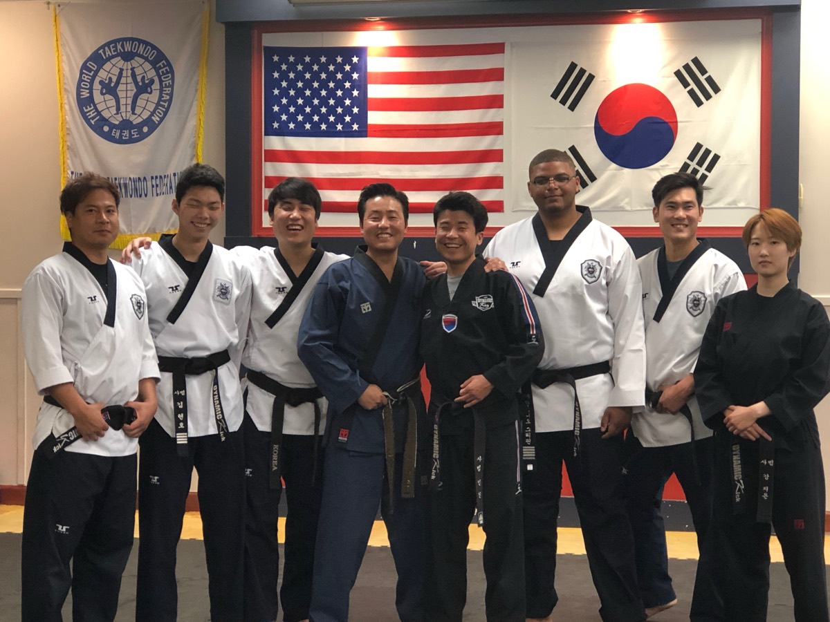 Dynamic Kick students training in Lorton